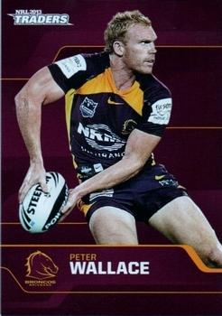 2013 ESP Traders #12 Peter Wallace Front